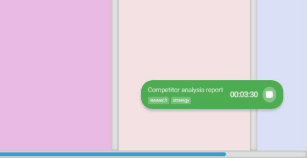 Timer on a task